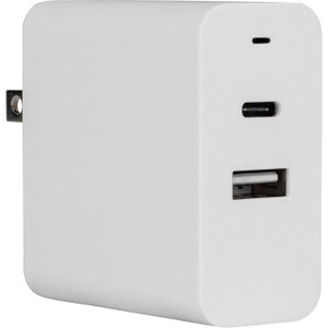 Main product image for RCA 30W USB-C and USB-A Power Delivery (PD) Wall Charger with Foldable Prongs125-387